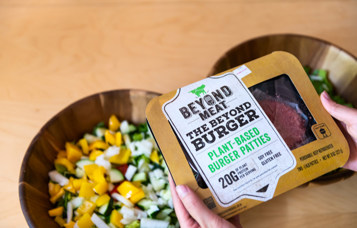 Beyond Meat stock is on the rise