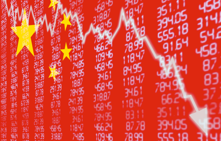 Prices fall upon the delisting of Chinese stocks