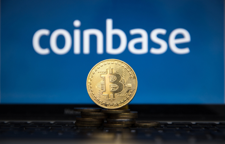 what is the stock symbol for coinbase