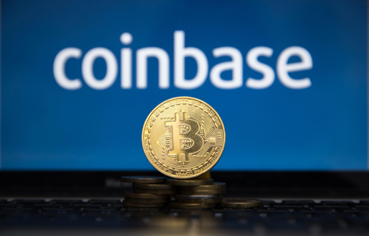 coinbase ipo listing price