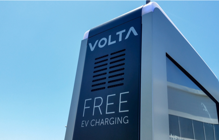 The Volta IPO lets you invest in a network of charging stations like the one pictured.