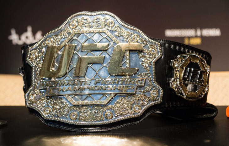 The Endeavor IPO could give investors the opportunity to invest in big names like the UFC, whose famous champion belt is pictured.