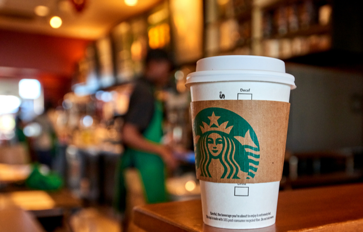 Drink your coffee while watching Starbucks stock
