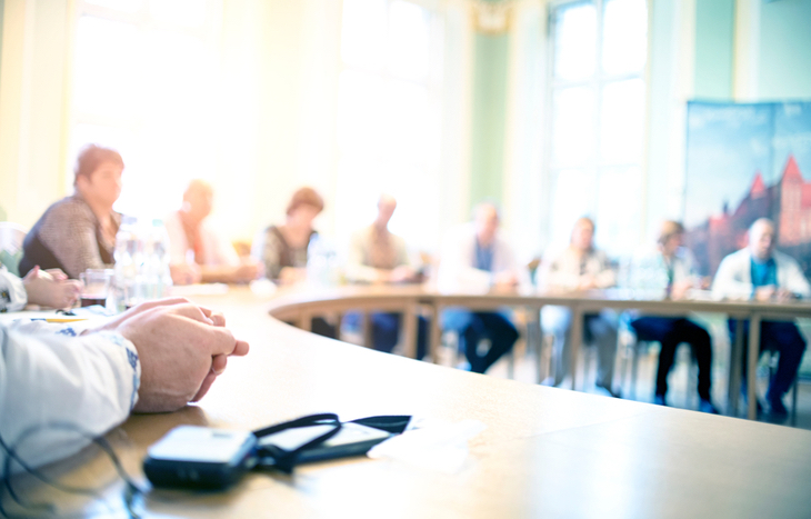 A Board of Directors meeting