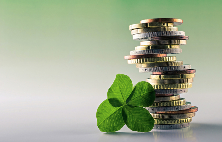 Clover Finance crypto tokens stacked up