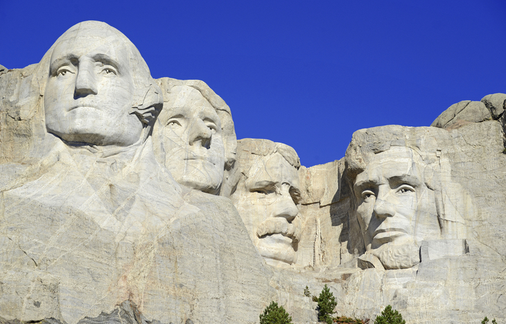 Many FreedomFest visitors went to view Mt. Rushmore