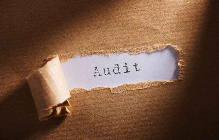 An external audit report for a company