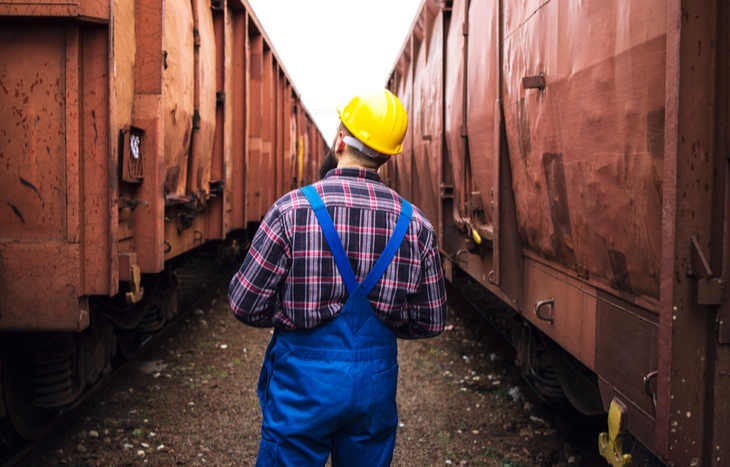 inspecting the best railroad stocks and cargo