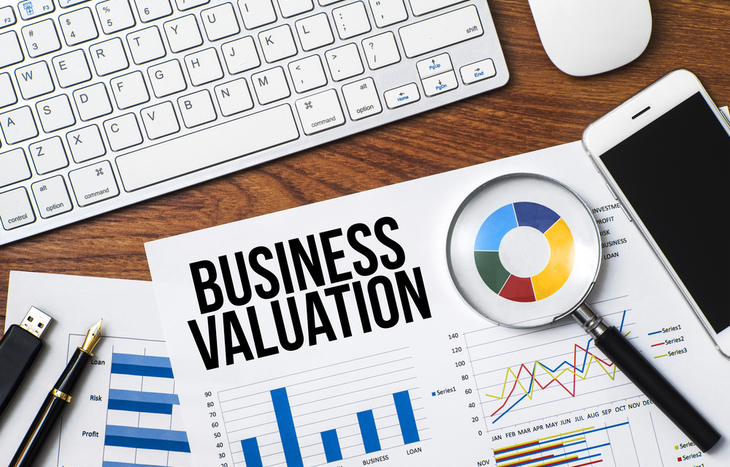 Going over a business valuation