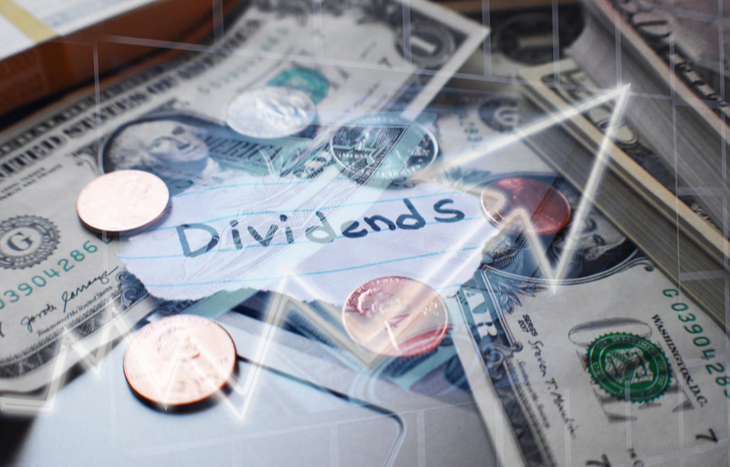 Return on investment from dividend stocks under $10.