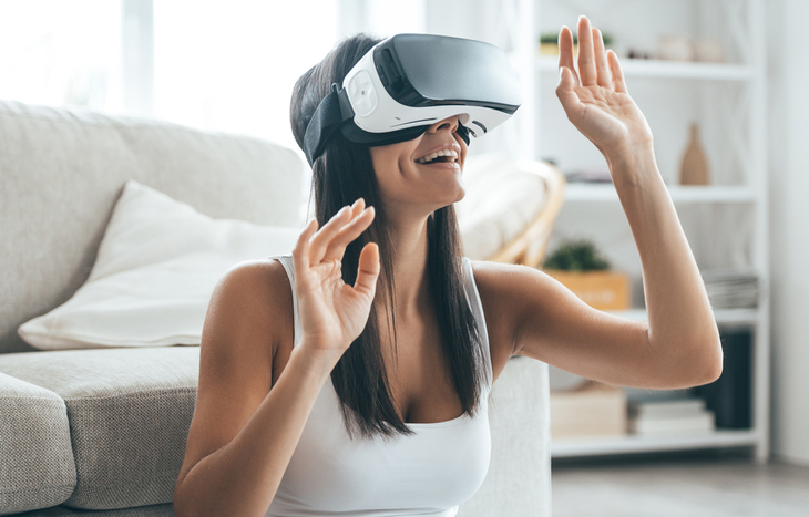 best metaverse stocks with a VR headset