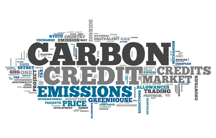 Carbon credit stocks to invest in.