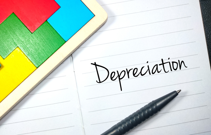 A depreciation schedule shows you the useful life of an asset