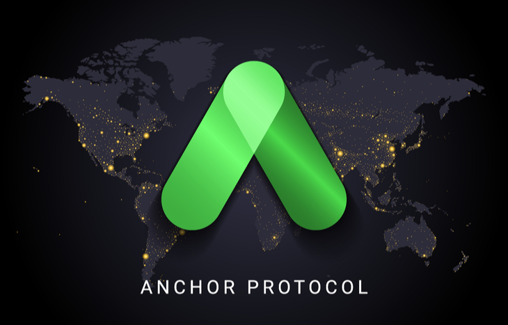 Illustration of the Anchor Protocol logo.