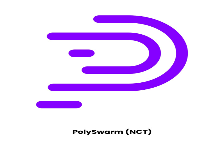 The PolySwarm crypto logo.