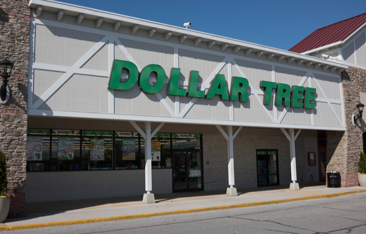 Dollar Tree is one of the best stocks that do well in a recession