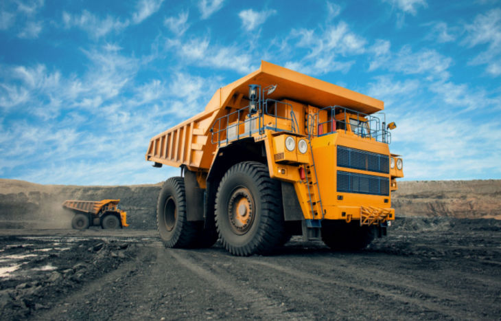 mining truck researching vanadium stocks