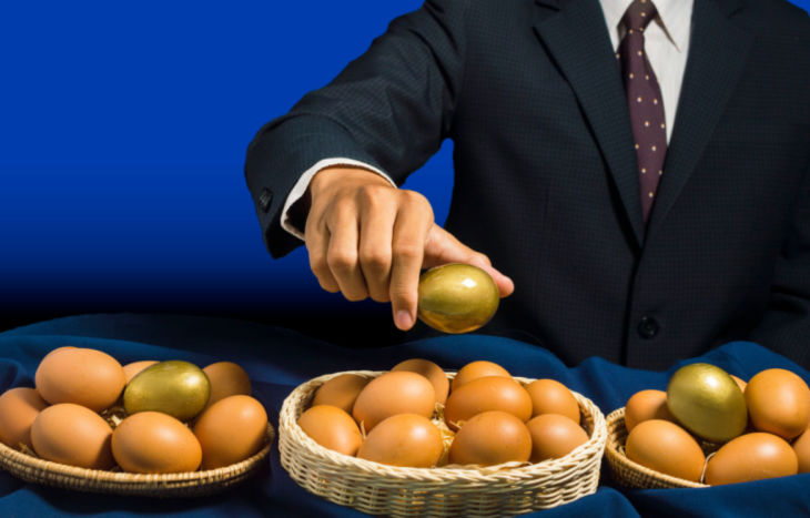 blue chip stocks to avoid putting all your eggs in one basket